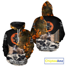 Load image into Gallery viewer, Camo Forest Hunting Animals Wild Boar 3D All Over Printed Shirt Custom Name &amp; Hunting Gift NHT109