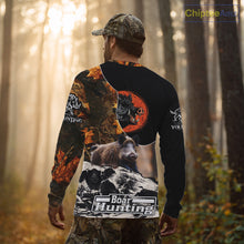 Load image into Gallery viewer, Camo Forest Hunting Animals Wild Boar 3D All Over Printed Shirt Custom Name &amp; Hunting Gift NHT109