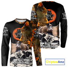 Load image into Gallery viewer, Camo Forest Hunting Animals Wild Boar 3D All Over Printed Shirt Custom Name &amp; Hunting Gift NHT109