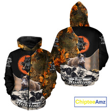 Load image into Gallery viewer, Camo Forest Hunting Animals Wild Boar 3D All Over Printed Shirt Custom Name &amp; Hunting Gift NHT109