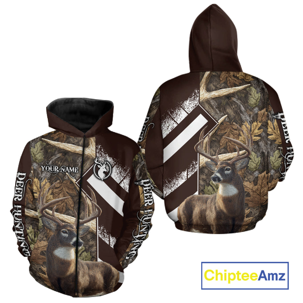 Custom Camo Deer Shed 3D Animal Deer Hunting Shirt Best Hunting Clothes For Season NHT213