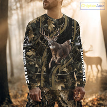 Load image into Gallery viewer, Custom Camo Forest 3D Animal Deer Hunting Shirt Best Hunting Clothes For Season NHT303