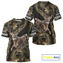 Load image into Gallery viewer, Custom Camo Forest 3D Animal Deer Hunting Shirt Best Hunting Clothes For Season NHT303