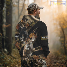 Load image into Gallery viewer, Custom Camo Deer Shed 3D Animal Deer Hunting Shirt Best Hunting Clothes For Season NHT220