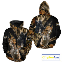 Load image into Gallery viewer, Custom Camo Deer Shed 3D Animal Deer Hunting Shirt Best Hunting Clothes For Season NHT220