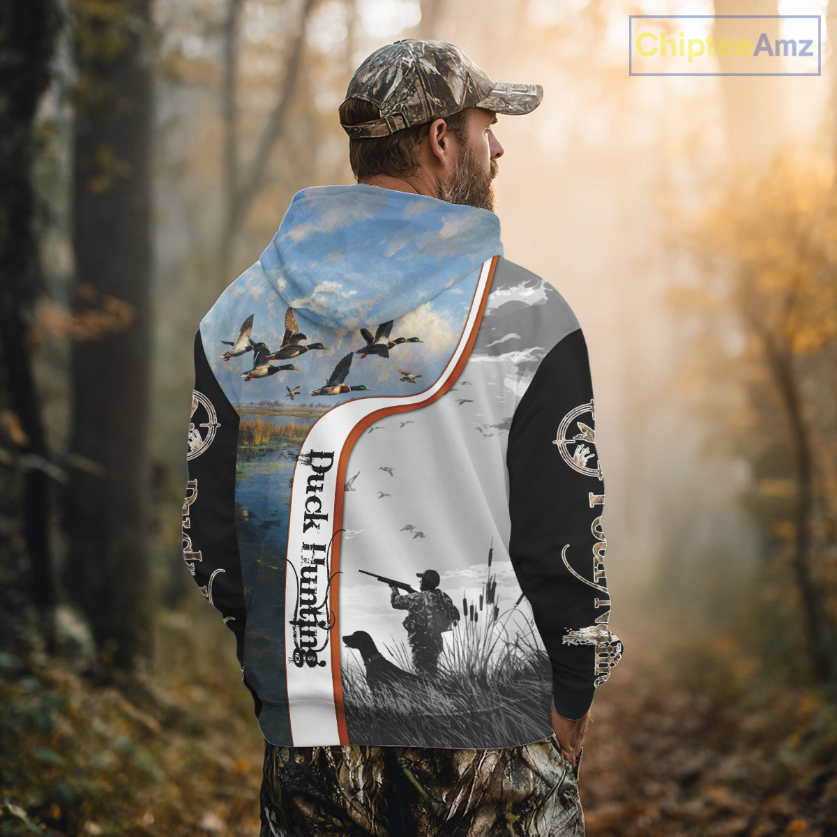 Personalized Duck Hunting Custom Name All Over Print Shirts, Duck Hunting Gifts NBT121