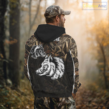 Load image into Gallery viewer, Custom Boar Hunting Full Camouflage 3D All Over Printed Shirts , Best Gift Ideas for Hunter NBT225
