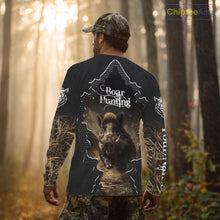 Load image into Gallery viewer, Personalized Wild Hog Hunting Camouflage 3D Shirts, Boar Gifts for Hunter NBT150