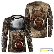 Load image into Gallery viewer, Boar Hunting Camouflage 3D All Over Printed Shirts, Boar Hunting Camo Shirt NBT210
