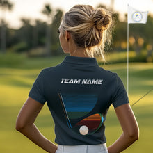 Load image into Gallery viewer, Custom Golf Team Polo Shirt For Women With Colorful Club Design, Matching Golf Shirt For Team NBT780