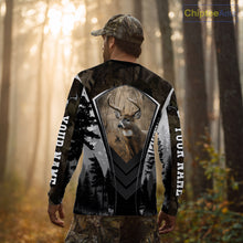 Load image into Gallery viewer, Beautiful Whitetail Deer Hunting Brown Camo 3D All Over Printed Shirts, Hunting Gifts for Hunters NBT87