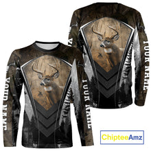 Load image into Gallery viewer, Beautiful Whitetail Deer Hunting Brown Camo 3D All Over Printed Shirts, Hunting Gifts for Hunters NBT87