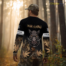 Load image into Gallery viewer, Custom Wild Hog Hunting Camo 3D All Over Printing Shirts for Men, Boar Hunting Gifts NBT123