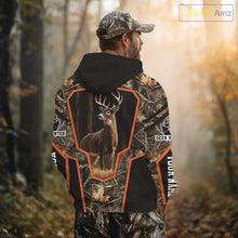 Load image into Gallery viewer, Deer Hunting 3D Prints Shirts Camouflage Shirts for Deer Hunters, Personalized Hunting Shirts NBT170