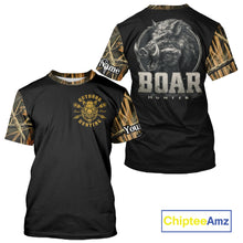 Load image into Gallery viewer, Wild Boar Hunting Camouflage 3D All Over Print Shirts Personalized Hunting Gifts NBT138