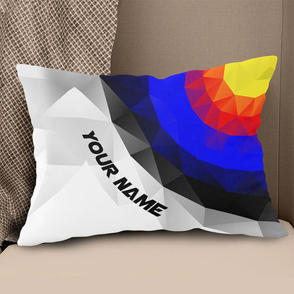 Personalized 3D Target Archery Throw Pillow Custom Pillow Archery Gifts VHM0875
