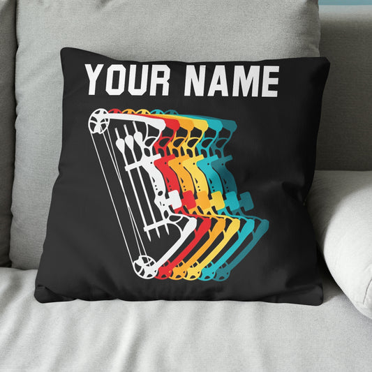Personalized Bow Archery Throw Pillow Custom Top Gift For Archery Lovers VHM0856