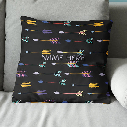 Colorful Archery Arrows Throw Pillow Best Customized Archery Cute Pillow TDM0894