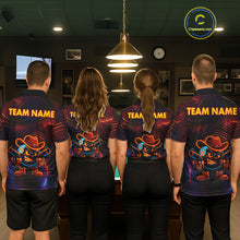 Load image into Gallery viewer, Funny Neon 8 Ball Billiard Shirt For Women Custom Pool Team Shirt, Billiard Jersey Polo &amp; 1/4 Zip TDM5446