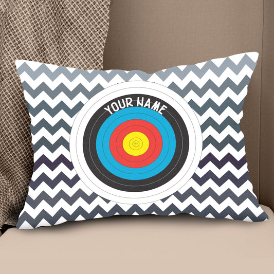 Personalized Archery 3d Target Throw Pillow Best Custom Target Pillows  TDM0764