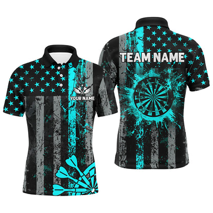 Personalized Funny Dart Polo Shirts For Men Women Custom Dart Team Jerseys, Best Dart Gifts