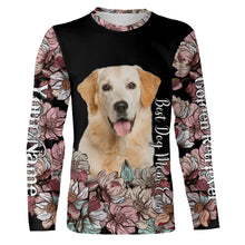 Load image into Gallery viewer, Golden Retriever Floral Custom Full Printing Shirts For Dog Mom, Gift For Dog Lovers TDM0042