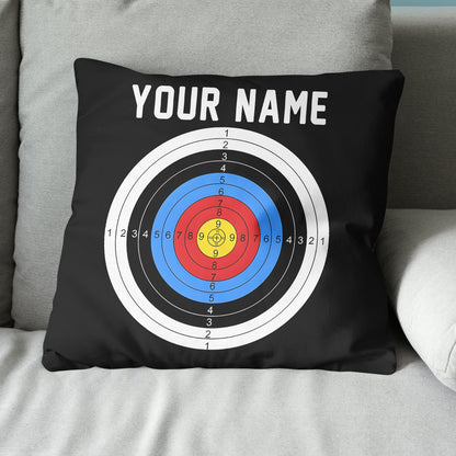 Personalized Black Pillow Archery 3d Target Best Archery Target Pillow TDM0747