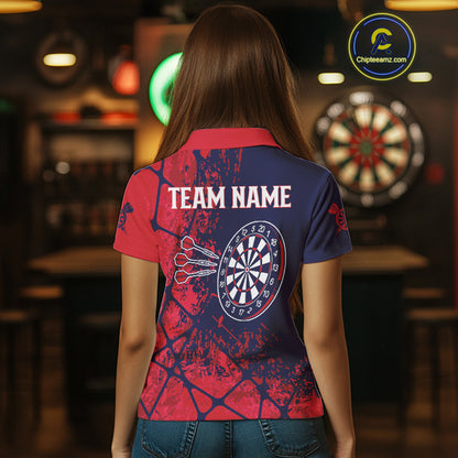 Multiple Color Dart Boards Custom Name Dart Shirt For Women, Dart Team Jerseys NYN0098