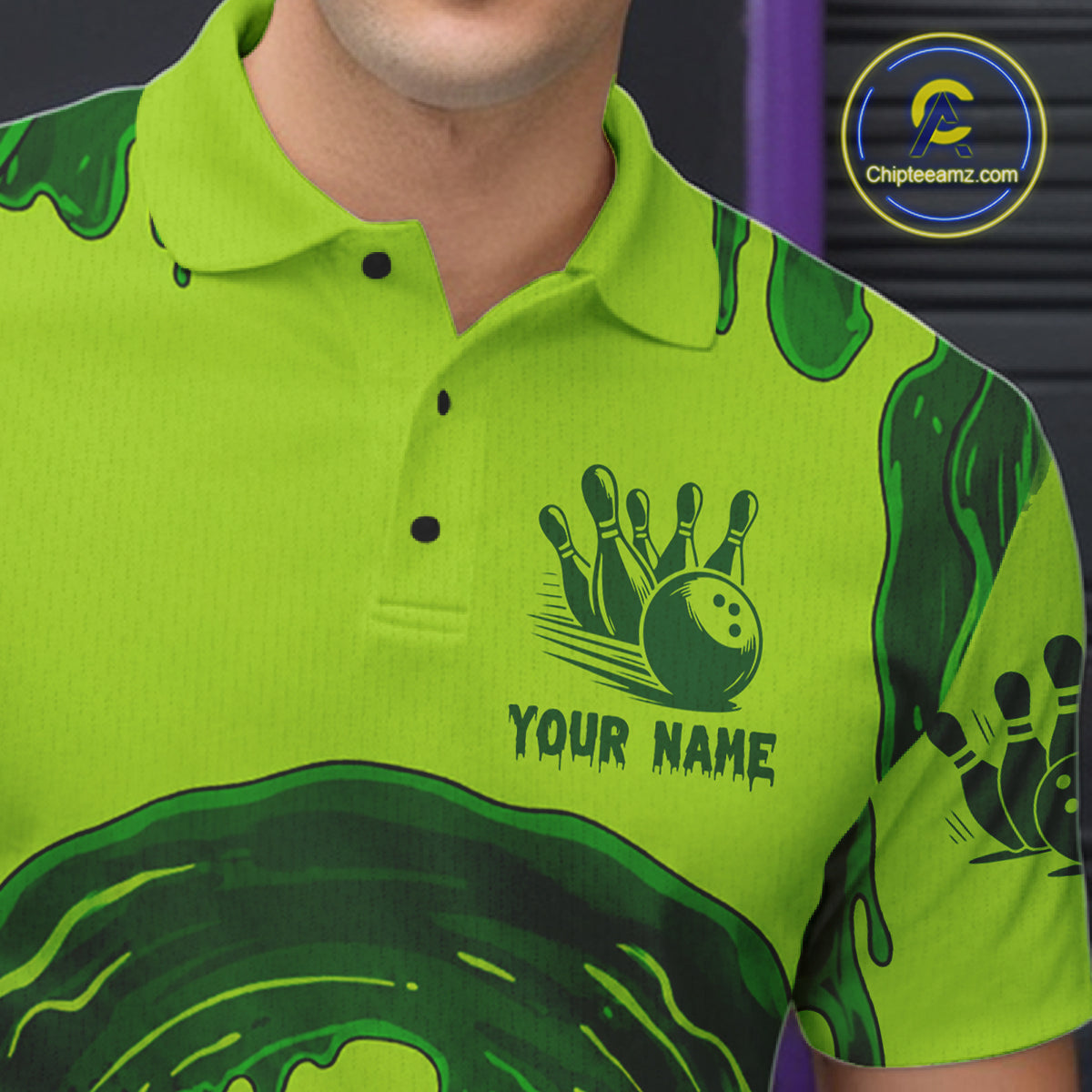 Smoking Funny Ball & Pins Bowling Shirt For Men Personalized Bowling Team Tournament Jersey NYN3749