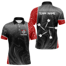 Load image into Gallery viewer, White Dart Arrow Custom Hexagon Dart Shirts For Men, Dart Team Jerseys NYN0018