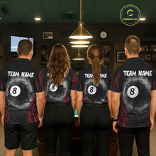 Load image into Gallery viewer, Custom Funny Rhino &amp; 8 Ball Women's Billiard Shirts Personalized Billiard Apparel Gifts NYN2333