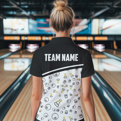 Custom Beer Bowling Shirt for Men Women Polo Bowling Team Jersey QZT612
