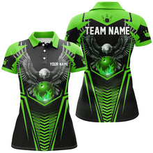 Load image into Gallery viewer, Custom Eagle Bowling Shirts Polo Bowling Team League for  Women QZT434