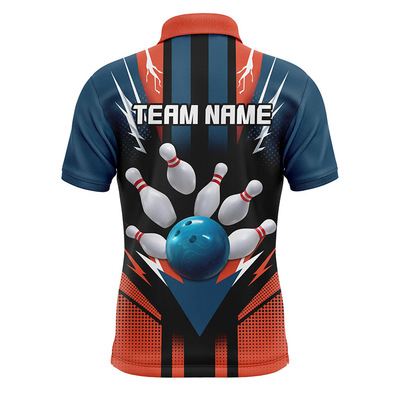 Personalized Bowling Shirt Polo Bowling Shirt for Men Bowling Team League QZT280