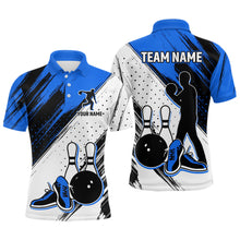 Load image into Gallery viewer, Personalized Men Polo Bowling Shirts Camo Bowling Team Jersey Multicolor QZT477