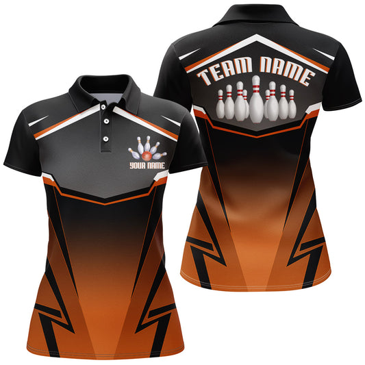 Custom Bowling Shirt for Women Bowling Jersey Bowling Team League Polo Shirt QZT140