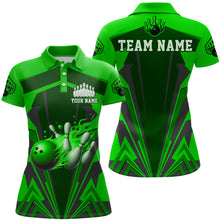 Load image into Gallery viewer, Personalized Bowling Shirts for Women Polo Bowling Jersey Camo Bowling Uniform QZT428