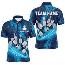 Load image into Gallery viewer, Custom Men 3D Bowling Shirts Bowling Team Jersey Polo Bowlers Gifts Multicolor QZT473