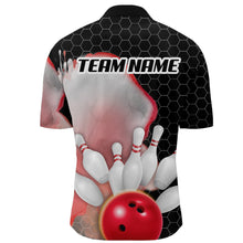Load image into Gallery viewer, Personalized Bowling Shirt for Men Bowling Jersey Quarter Zip Shirt Unisex QZT284