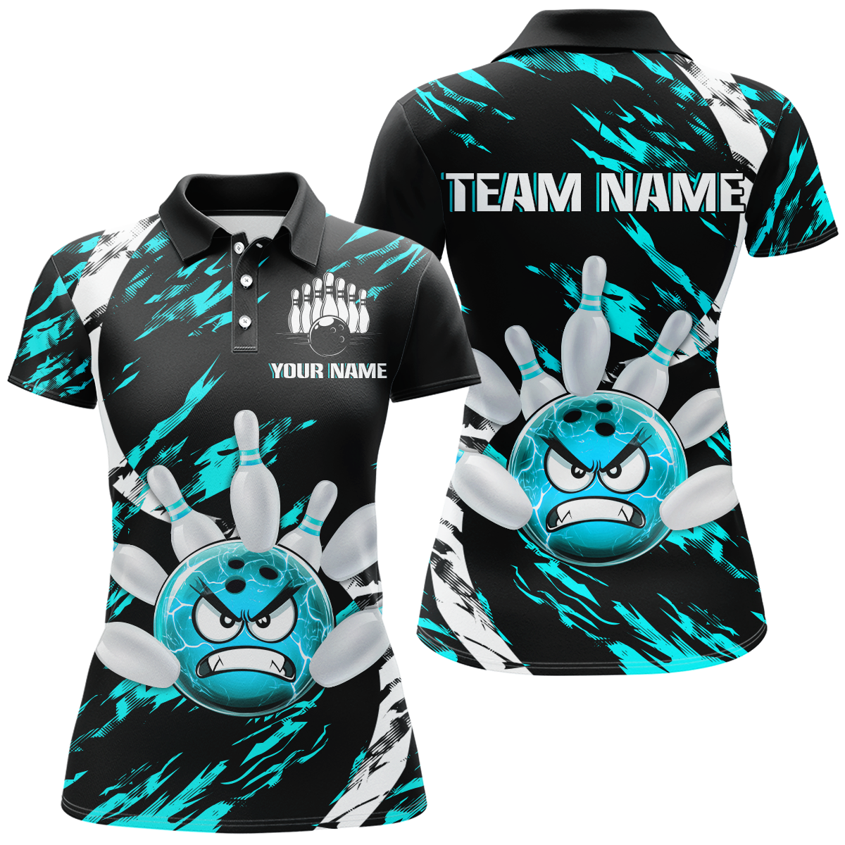 Men's Bowling Shirt Custom Bowling Jersey Polo Bowling Multicolor Team Shirts QZT483