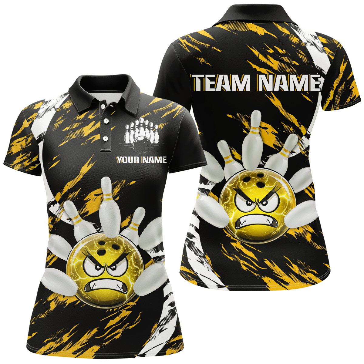 Men's Bowling Shirt Custom Bowling Jersey Polo Bowling Multicolor Team Shirts QZT483