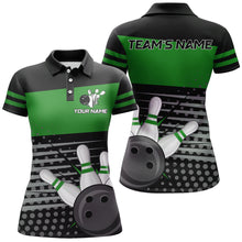 Load image into Gallery viewer, Bowling Polo Shirts For Women Bowling Team Jersey Custom Bowling Shirt BDT221