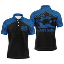 Load image into Gallery viewer, Custom Bowling Shirts With Name Bowling Team Jersey For Men Bowling Polo Shirt League BDT329