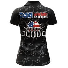 Load image into Gallery viewer, American Bowling Shirts Women Custom Bowling Polo Shirt Team League Bowling Jerseys BDT348