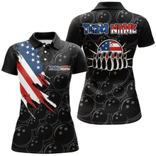Load image into Gallery viewer, American Bowling Shirts Women Custom Bowling Polo Shirt Team League Bowling Jerseys BDT348