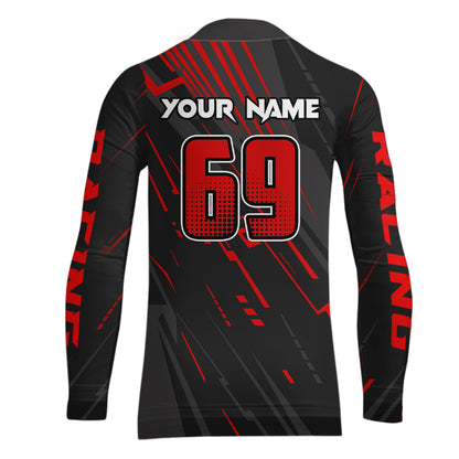 Custom Motocross Jersey Upf30+ Dirt Bike MX Off-Road Jersey Motorcycle Shirt XM294