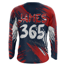 Load image into Gallery viewer, Motocross MX Jersey Men Women Kid UPF30+ Kid Men Dirt Bike Shirt Red Off-Road Racing Jersey XM56