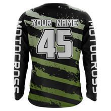 Load image into Gallery viewer, Custom ATV Motocross Jersey UPF30+ Quad Bike Shirt Men Kid ATV MX Racing Off-Road MX27