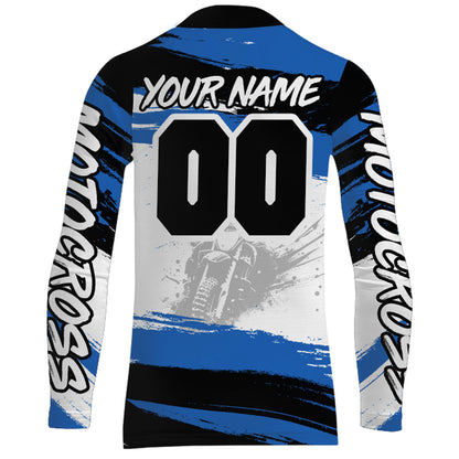 Custom Racing Jersey UPF30+ Dirt Bike Jersey Motocross Shirt Off-Road Motorcycle Shirt XM49