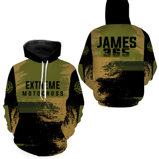 Motocross Racing Hoodie Jersey For Men Women Dirt Bike Motorcycle Riding Hoodie Shirt MH136